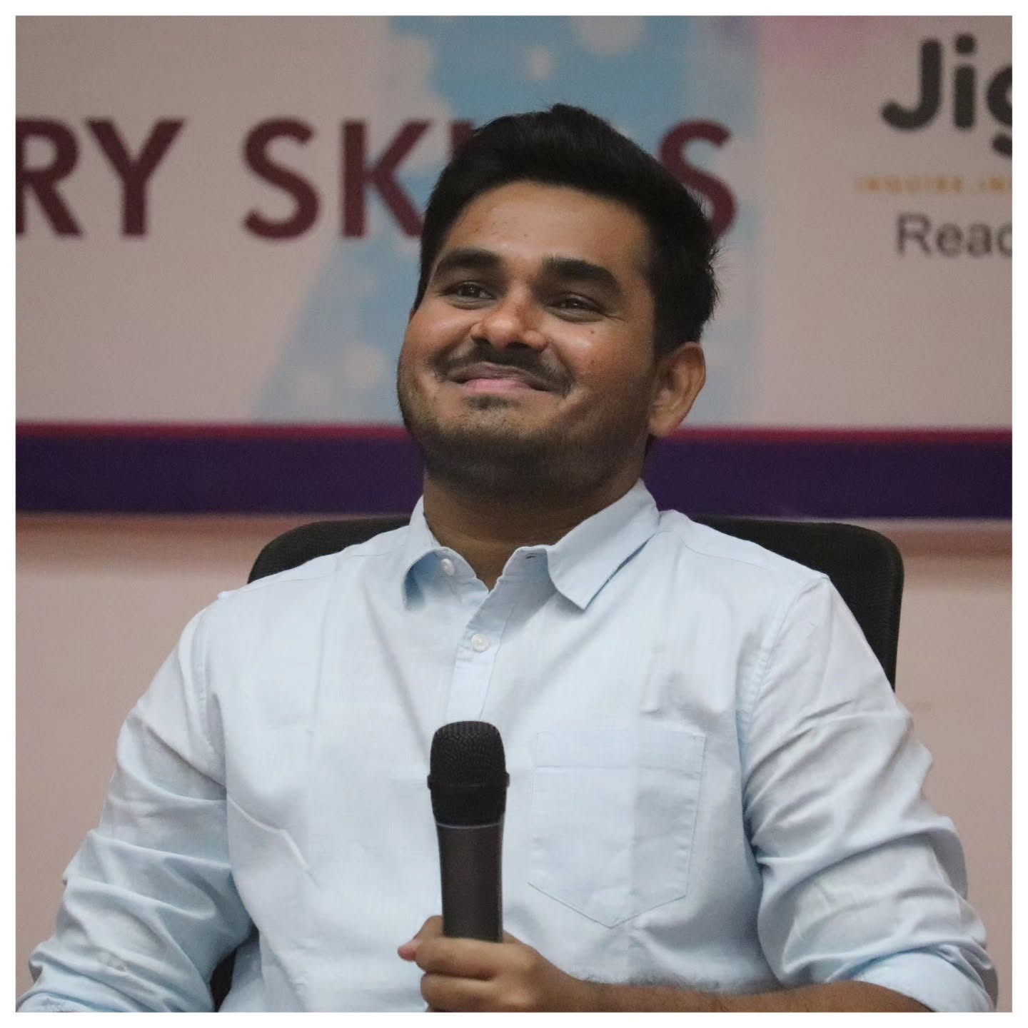 Yaswanth on a panel